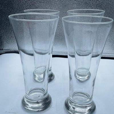 # 218 Pilsner glasses quantity four