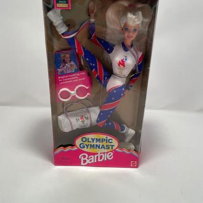 1995 Barbie gymnast Olympic Games NIB -$10