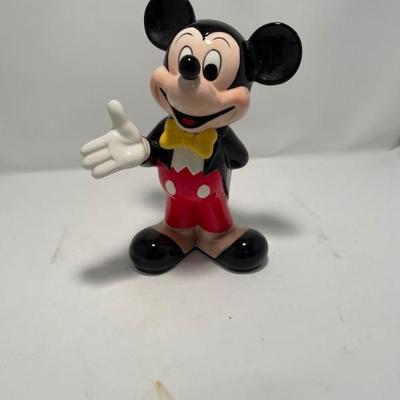 Vtg Disney 9 1/2â€ Mickey Mouse figurine -$15