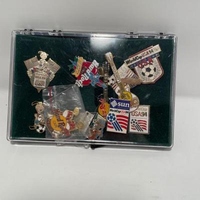 Miscellaneous pins -$10