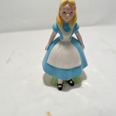 Vtg Disney Alice in Wonderland figurine -$12