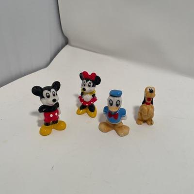 Mini - Mickey Mouse, Minnie Mouse, Donald Duck, Pluto figurine
