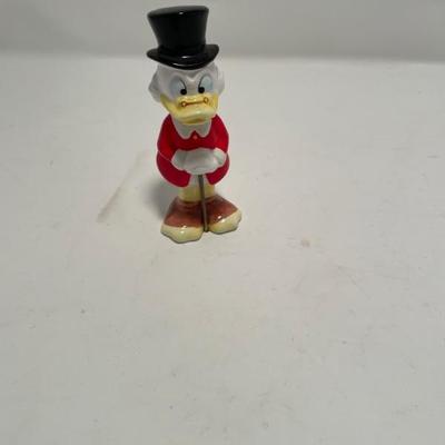 Vtg Disney Scrooge McDuff figurine -$12