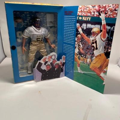 GI Joe classic collection Navy football linebacker 1998 military sports NIB -$20