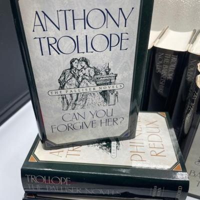 239 Anthony Trollope hardcover novels quantity 12
