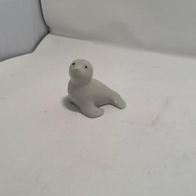 White seal figurine