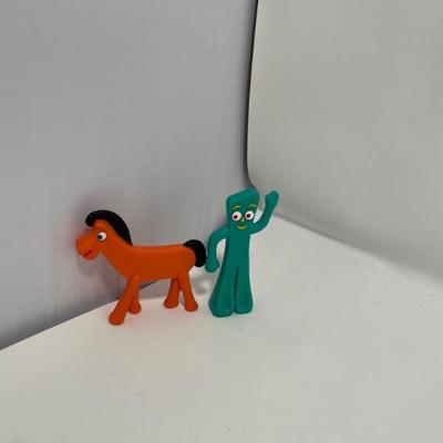 Gumby & Pokey plastic figures
