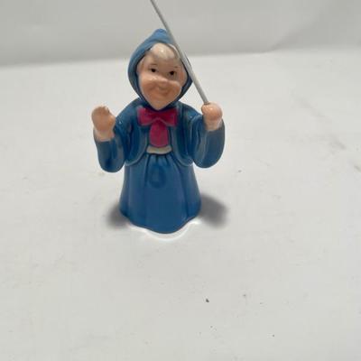 Vtg Disney Fairy Godmother figurine-$12