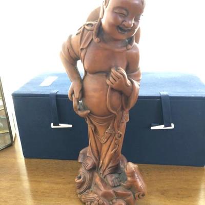 Liu Hai Statue with Certificate and box