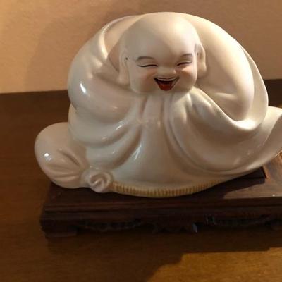 Ceramic  Laughing Wealth Buddha 