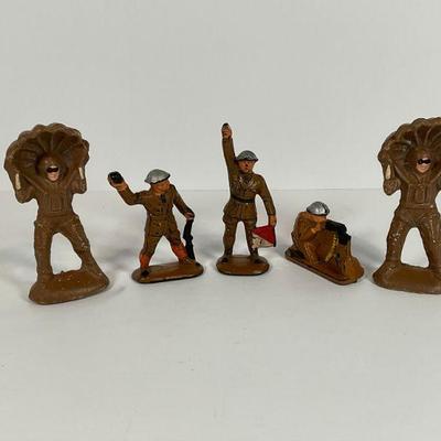 WWII Era Composite Toy Soldiers