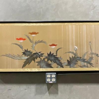 Japanese Painted Wall Screen