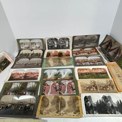 Antique Stereo cards