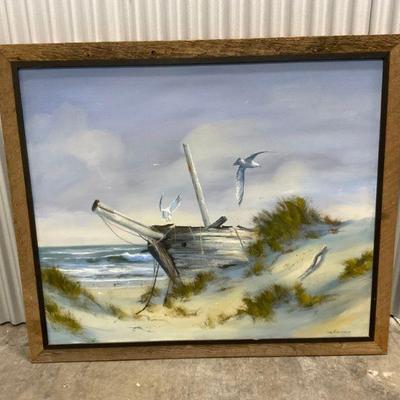 Lg Original Oil Painting by James Eichelberger
