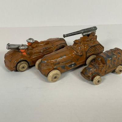 Barclay Manoil Army Vehicles