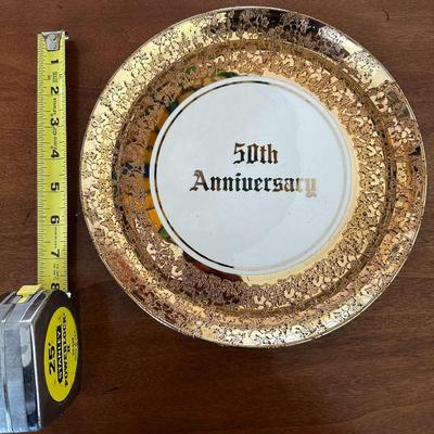 50th anniversary plate