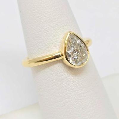 #704 â€¢ 14K Gold 1.50ct Diamond Ring, 4.20g
