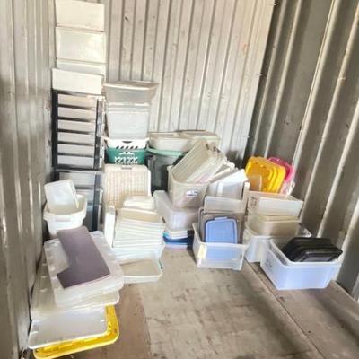 #11000 â€¢ Plastic Totes, Storage Containers & Laundry Baskets
