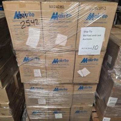 #2542 â€¢ (36) Boxes Makrite N-95 Particulate Respirators
