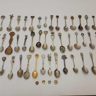 #1806 â€¢ Souvenir Spoons Collection
