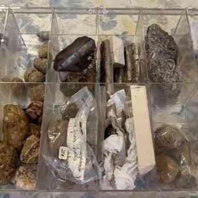 FTM082 Collection Of Various Rock & Fossil Specimens 