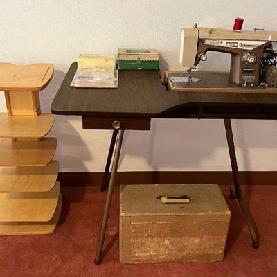 FTM075 Emdeko Sewing Machine, Sewing Desk, Shelf & More!