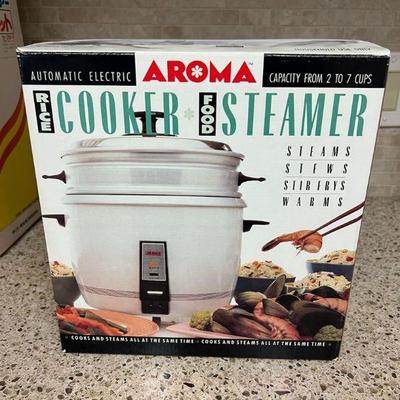 FTM026- Aroma Rice Cooker & Food Steamer