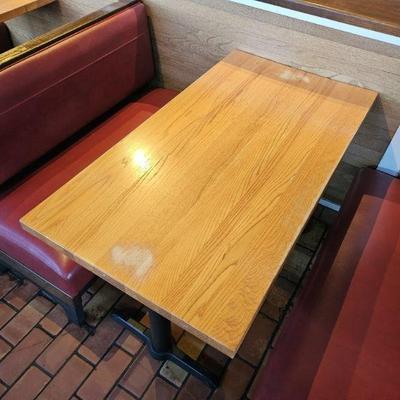 Lot 227 | Oak Top Restaurant Table