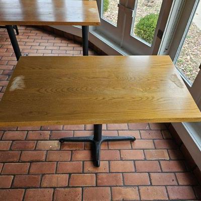 Lot 169 | Oak Top Restaurant Table