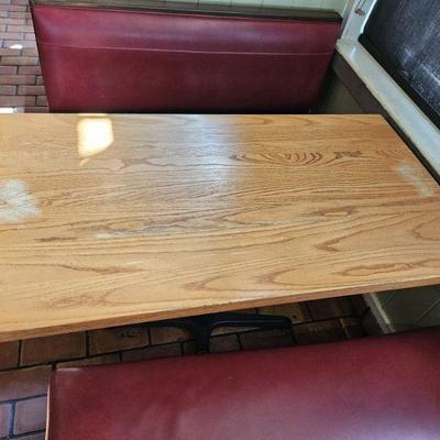 Lot 212 | Oak Top Restaurant Table