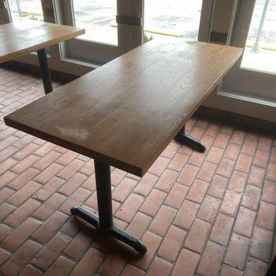 Lot 126 | Oak Top Restaurant Table