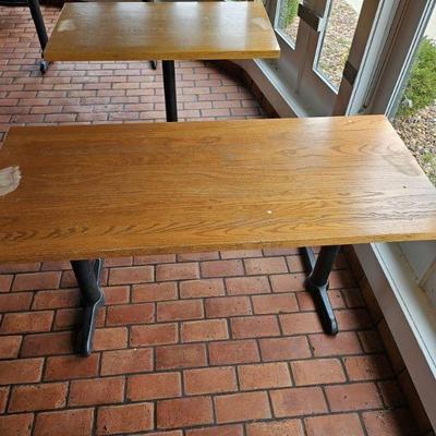 Lot 166 | Oak Top Restaurant Table