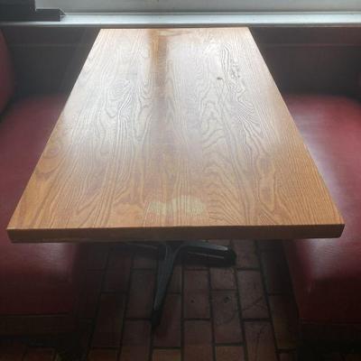 Lot 217 | Oak Top Restaurant Table