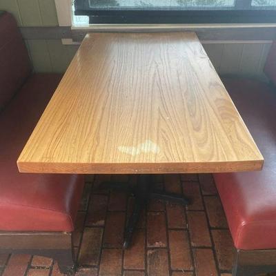 Lot 215 | Oak Top Restaurant Table