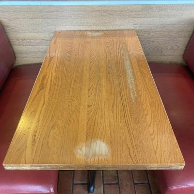 Lot 206 | Oak Top Restaurant Table