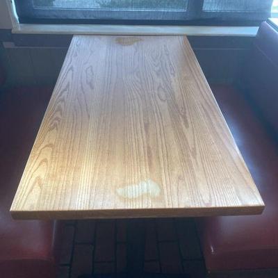 Lot 221 | Oak Top Restaurant Table