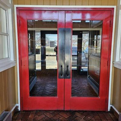 Lot 5 | Two Red Entry Doors