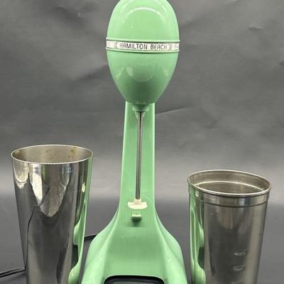 Vintage Green Hamilton Beach Milkshake Mixer