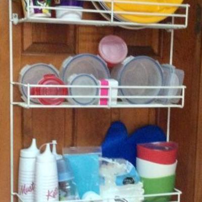 Pantry plastic dishes