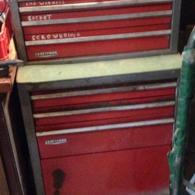 Vintage Craftsman tool chest