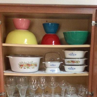 Corning ware and pyrex