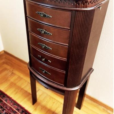 Free Standing Jewelry Armoire  
