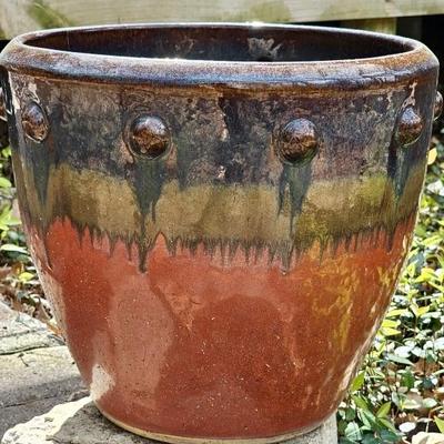 Outdoor Glazed Potter Planter