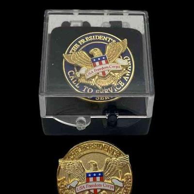 The President's Call To Service * Volunteer Service Award Pins

