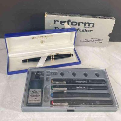 Waterman Paris New In Package Pen * Reform Germany Drawing Pen Set
