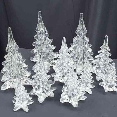 More Glass Or Crystal Christmas Trees (10)
