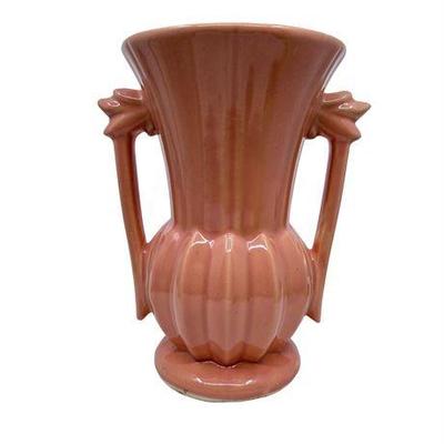 Lot 310 
Vintage McCoy Pink Glazed Art Deco Vase