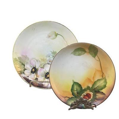 Lot 114  
Vintage Hand Painted Japanese Porcelain Plates Lot No. 2, Set of 2