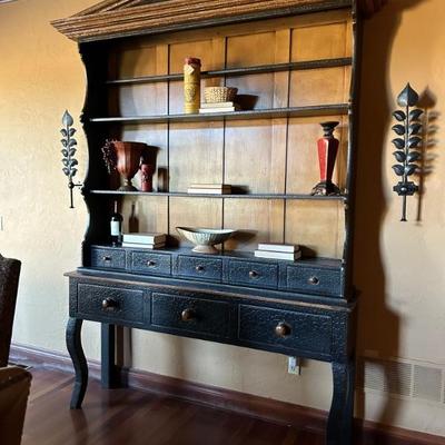 Professionally restored, Antique Hutch - MUST SEE