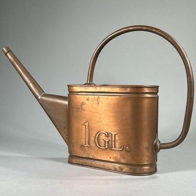 COPPER WATERING CAN | 1 gallon copper watering can